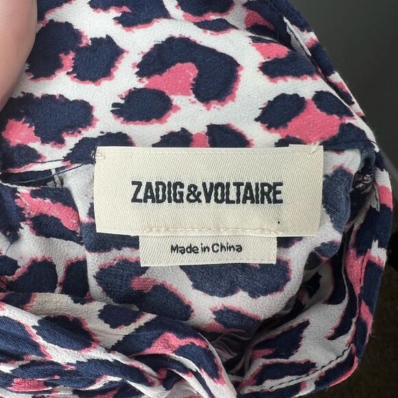 Zadig & Voltaire Rivali leopard print dress - Picture 7 of 8